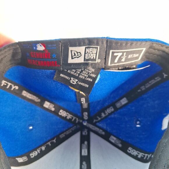 Mexico World Baseball Classic Blue/Pink New Era 59FIFTY Fitted Hat Sz 7 1/4 - Picture 6 of 8